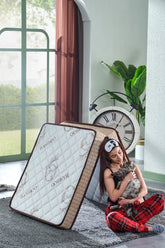 Bera Yatak Deluxe Bej Katlanır Yatak, Yer Yatağı, Misafir Yatağı, Kamp Yatağı