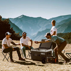 ICECO K65S 12/24Volt 65Lt Akülü/Kablolu/ Kompresörlü Tekerlekli Outdoor Oto Buzdolabı/Dondurucu (Akü Dahil Değildir) - Onivias