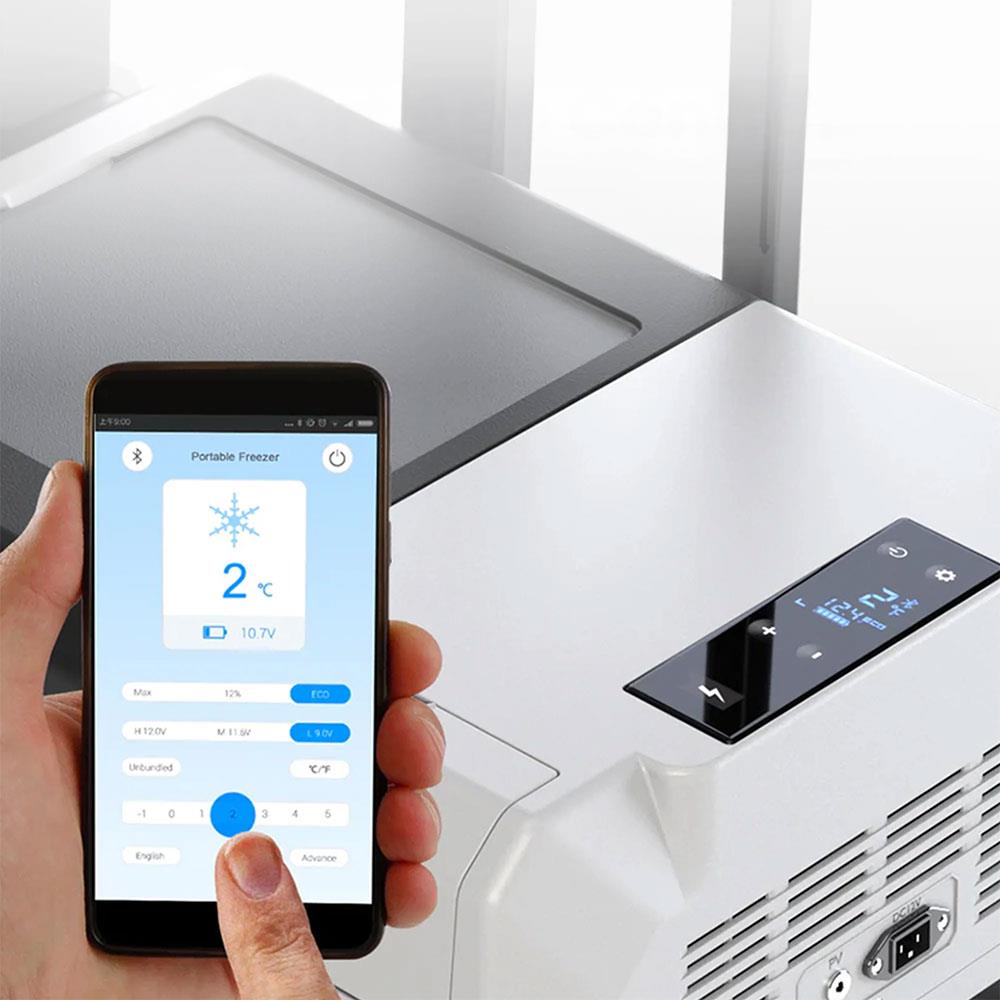 Acopower PX40 12/24/220Volt 40Litre Kompresörlü Tekerlekli Outdoor Oto Buzdolabı (Akü Dahil Değildir) - Onivias