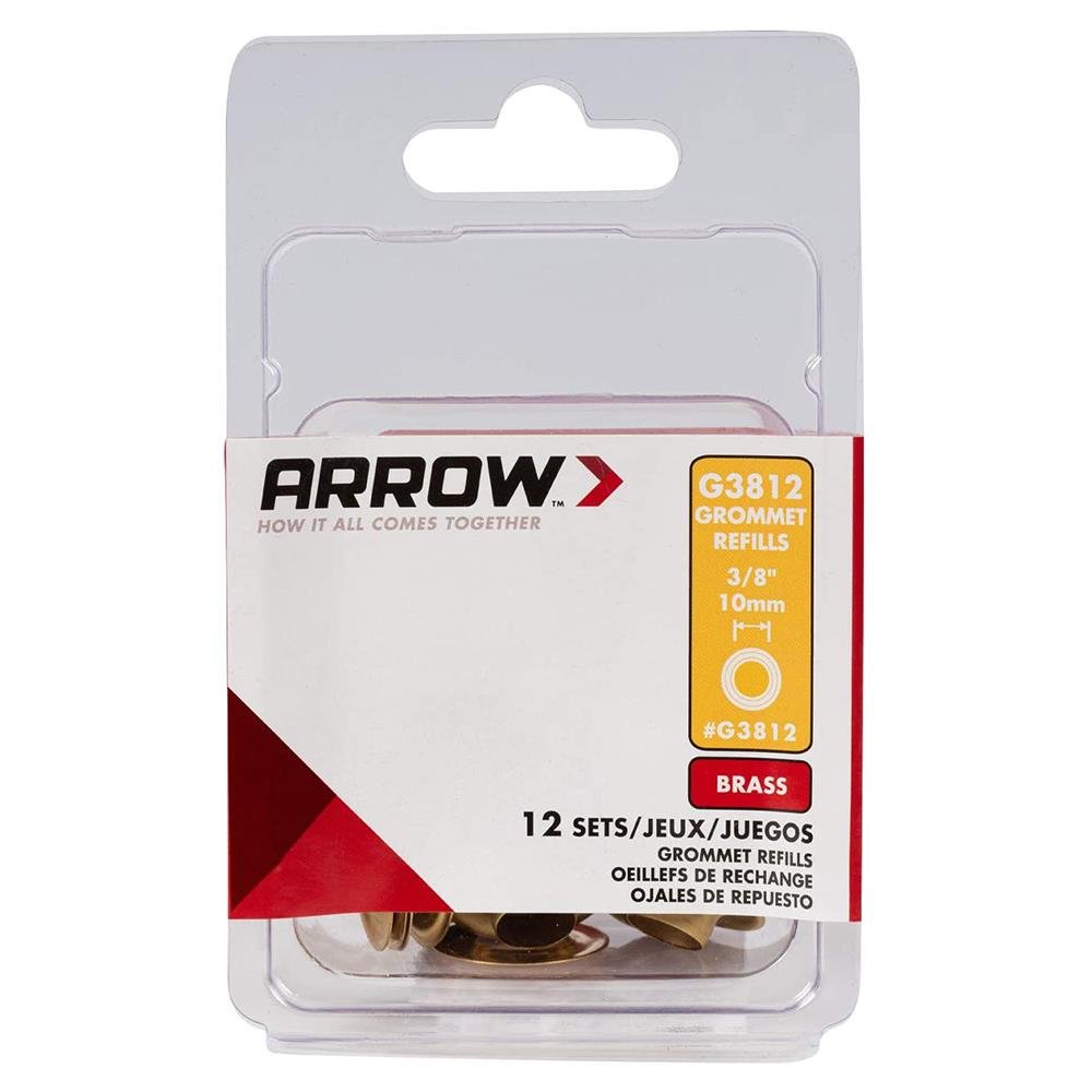 Arrow G3812 10mm Pirinç Kuşgözü Perçin - Onivias