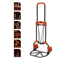 BLACK+DECKER BH201 30/65Kg Merdiven Çıkabilen Katlanır El Arabası - Onivias