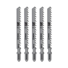 CAT DA06002 5 Parça Profesyonel Ahşap Hızlı/Kaba Kesim Dekupaj Testere Bıçağı, Ucu - Onivias