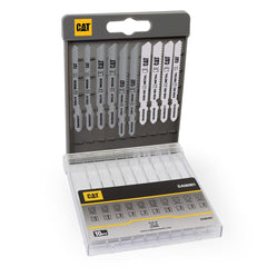 CAT DA06901 10 Parça Profesyonel Metal/Ahşap Hassas/Kaba Kesim Dekupaj Testere Ucu - Onivias