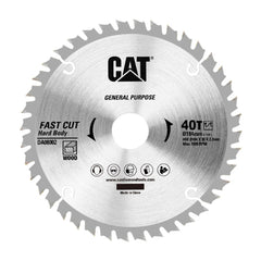 CAT DA08002 184x30mm Ahşap Kesme Elmas, Daire Testere Bıçağı 40 Diş - Onivias
