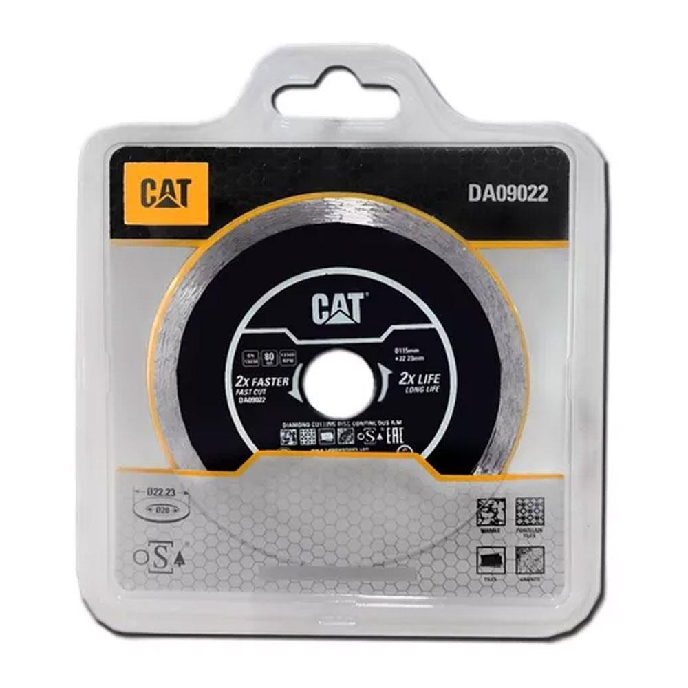 CAT DA09022 115mm Profesyonel Fayans, Seramik, Mermer Elmas Kesme Diski (Sürekli Kenar) - Onivias