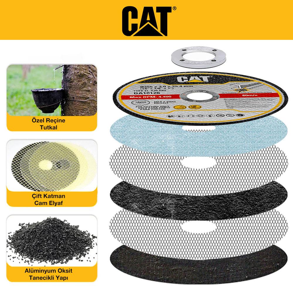 CAT DA10126 350mm Universal Metal Profil Kesme Taşı - Onivias