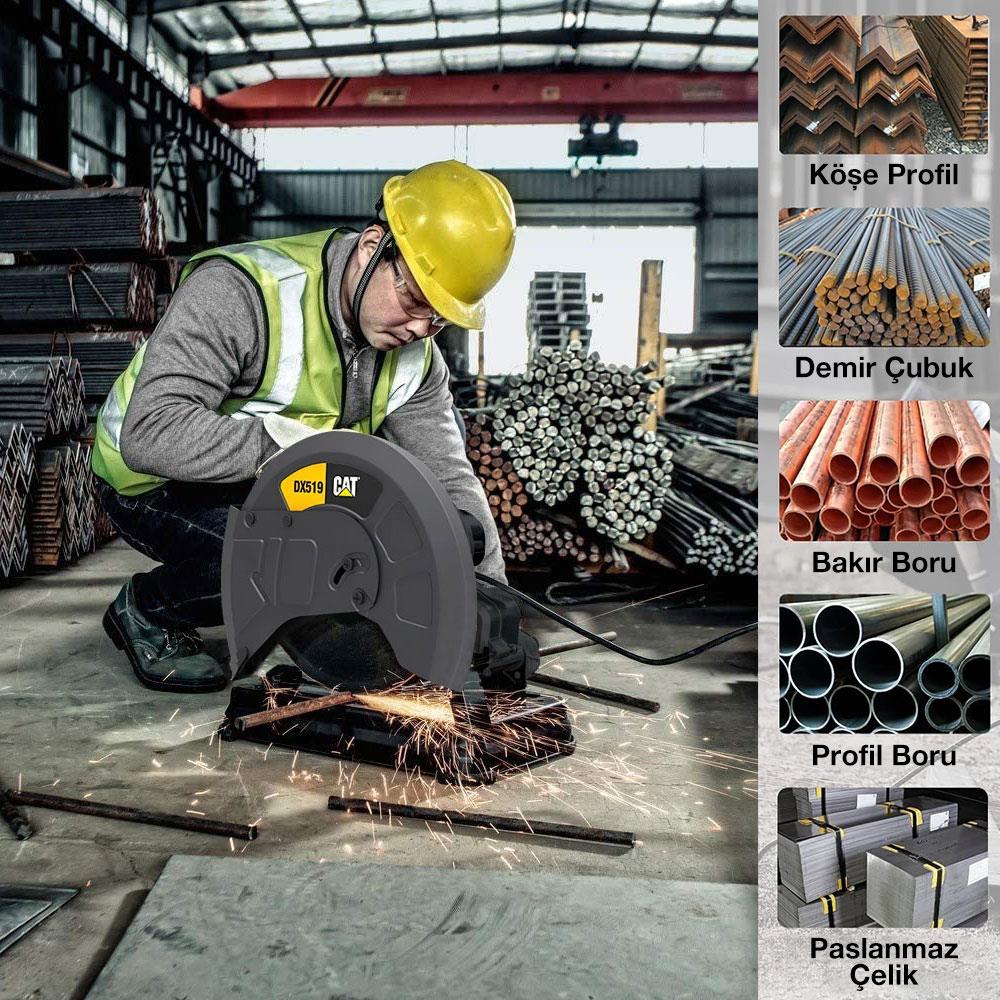 CAT DA10126 350mm Universal Metal Profil Kesme Taşı - Onivias