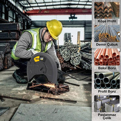 CAT DA10126 350mm Universal Metal Profil Kesme Taşı - Onivias