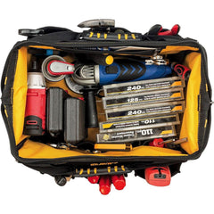 CAT DA980192 16'' Ağır Hizmet Geniş Ağızlı Bez Alet Takım Çantası - Onivias