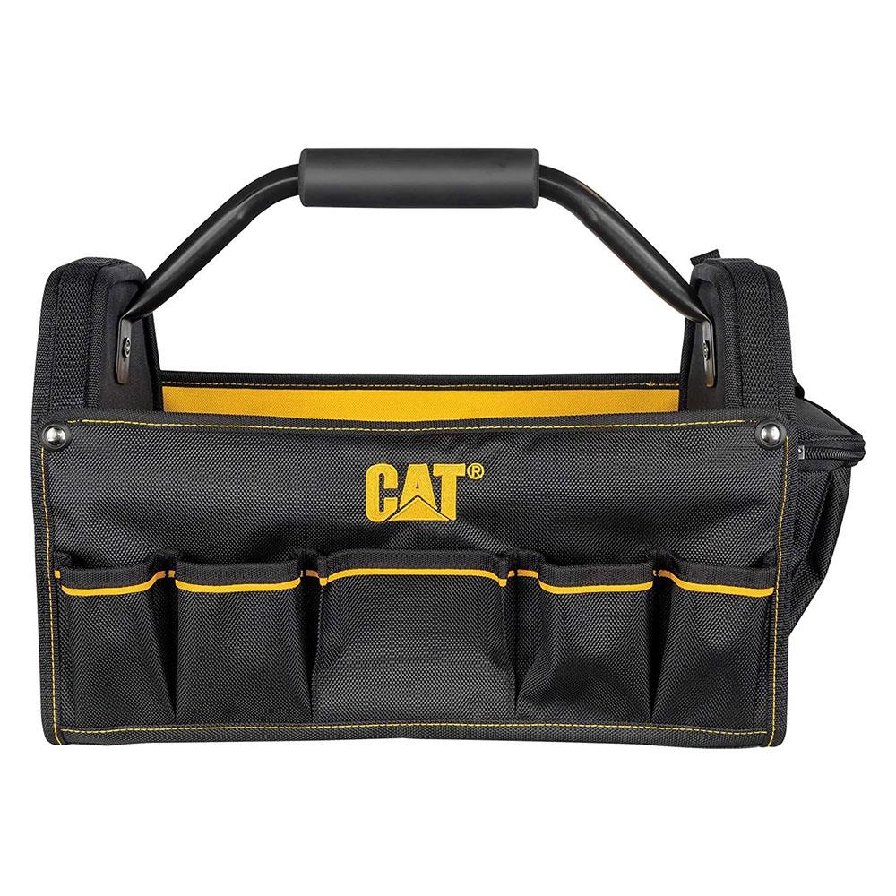 CAT DA980208 17'' Açık Ağızlı Ağır Hizmet Bez Alet Takım Çantası - Onivias