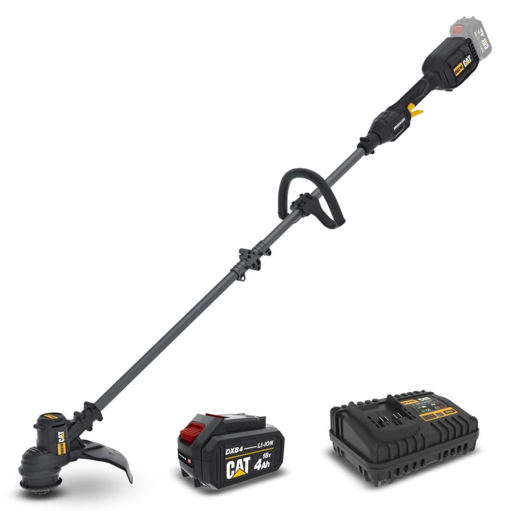 CAT DG210 18Volt 4.0Ah. Li-ion 33cm Tek Akülü Profesyonel Misinalı Çim ve Kenar Kesme