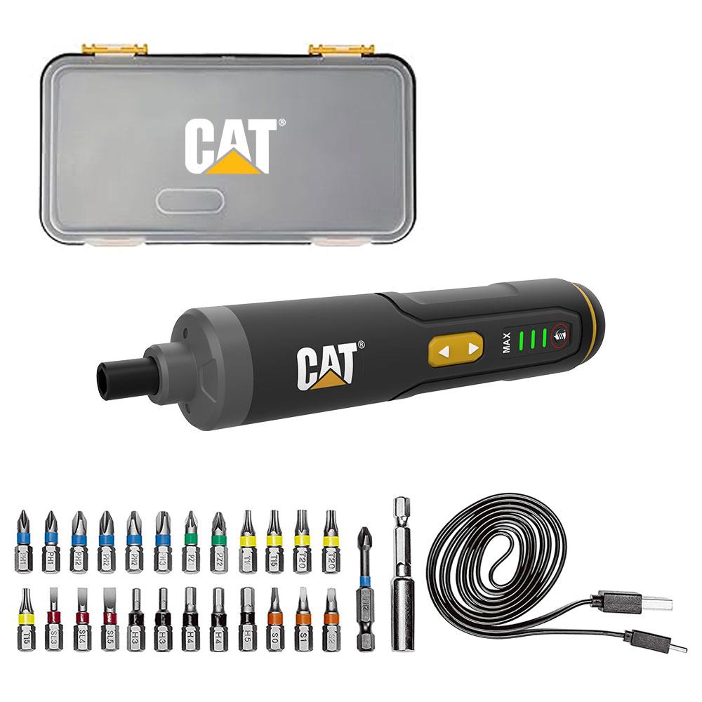CAT DX1110 3.6Volt/1.5Ah. Li - ion Akıllı Şarjlı Tornavida + 26 adet Bits Uç - Onivias