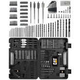 CAT DX12SET 18Volt/2.0Ah Li - ion Çift Akülü Kömürsüz Profesyonel Darbeli Matkap+DA01903 201 Parça Delme/Vidalama Uç Seti - Onivias