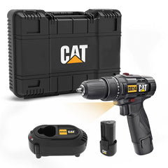 CAT DX14.2 12Volt/2.0Ah Li - ion Çift Akülü Profesyonel Şarjlı Matkap - Onivias
