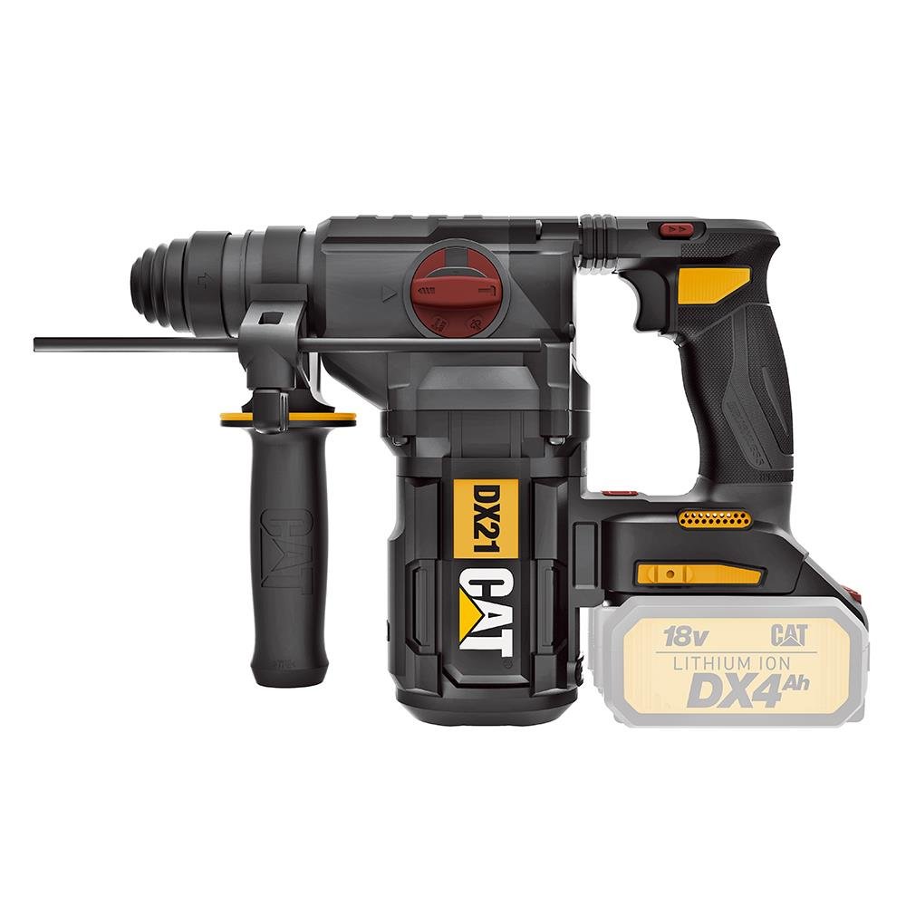 CAT DX21B 18Volt 2.2J Kömürsüz Profesyonel SDS - Plus Pnömatik Kırıcı/Delici (Akü Dahil Değildir) - Onivias