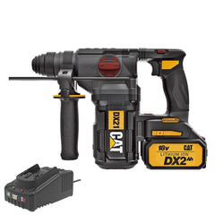 CAT DX21BC 18Volt 2.0Ah 2.2J Li - ion Tek Akülü Şarjlı Kömürsüz Profesyonel SDS - Plus Pnömatik Kırıcı/Delici - Onivias