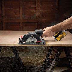 CAT DX5010B 18Volt 120mm Kömürsüz Profesyonel Çok Amaçlı Daire Testere (Akü Dahil Değildir) - Onivias