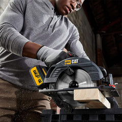 CAT DX53BC 18Volt 2.0Ah Li - ion 185mm Tek Akülü Kömürsüz Profesyonel Daire Testere - Onivias