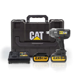CAT DX73G 18Volt 5.0 Ah. GRAPHENE Çift Akülü 1700/2100Nm Kömürsüz Profesyonel Şarjlı Somun Sıkma - Onivias