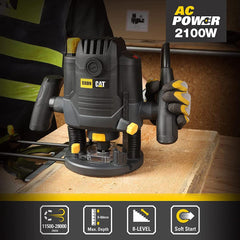 CAT DX89 2100Watt 12mm Profesyonel El Frezesi - Onivias