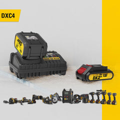 CAT DXC4 18Volt Li - ion ONE FOR ALL Profesyonel Hızlı Akü Şarj Cihazı - Onivias