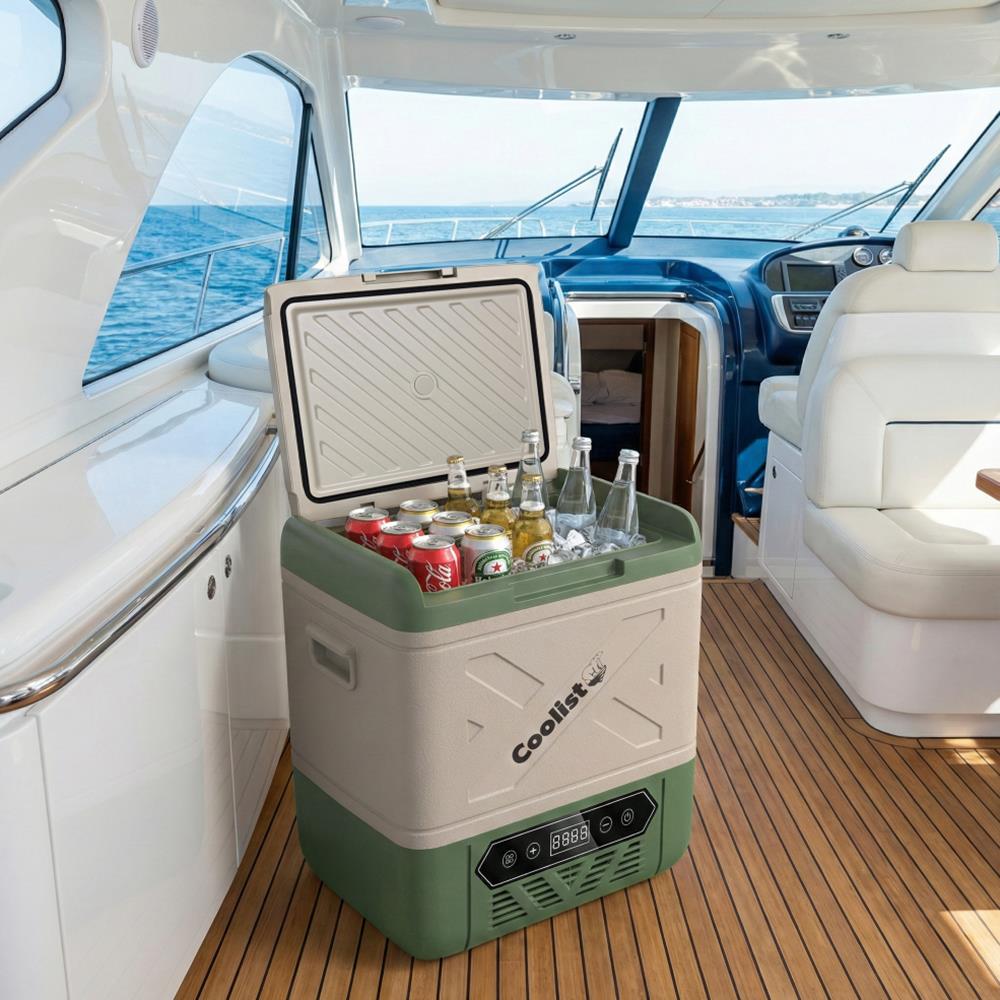 Coolist CLK18W 12/24Volt/ 220Volt 18 Litre Kompresörlü Tekerlekli Outdoor Oto Buzdolabı