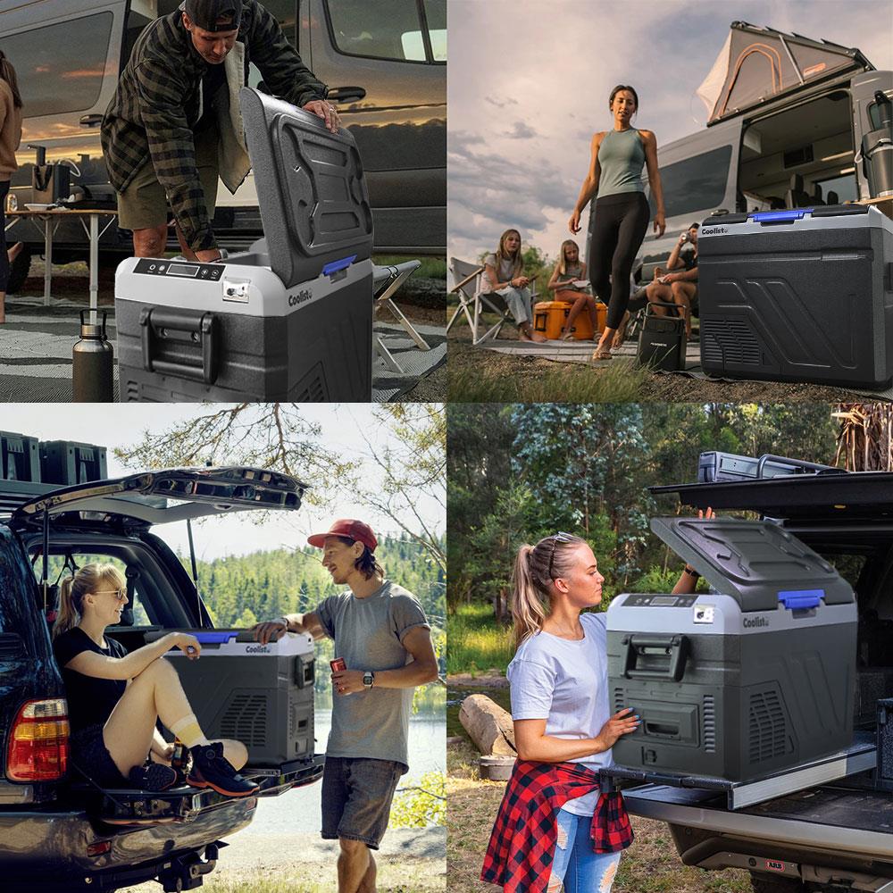 Coolist CLK60 12/24Volt/220Volt 60 Litre Kompresörlü Oto Buzdolabı/Dondurucu - Onivias