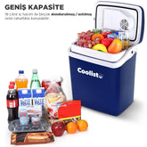 Coolist CLT18 12Volt/220Volt AC/DC 18 Litre Sıcak/Soğuk Oto Buzdolabı - Onivias