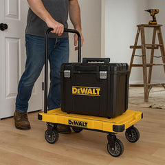 DEWALT DWT710 200Kg Profesyonel Katlanabilir Dört Tekerlekli Yük ve Paket Taşıma Arabası - Onivias