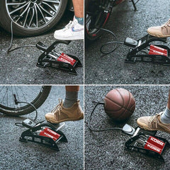 KOBB KB5402D Çift Pistonlu Dokunmatik Dijital Basınç Göstergeli Ayak Pompası + Taşıma Kılıfı - Onivias