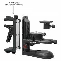 KOBB KBL10 Mıknatıslı Hassas Ayarlanabilir Lazer Hizalama Aparatı - Onivias