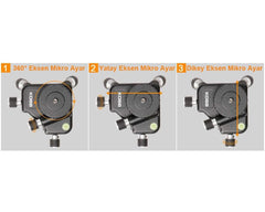 KOBB KBL2 Üç Eksenli Hassas Ayarlanabilir Lazer Hizalama Tripodu - Onivias