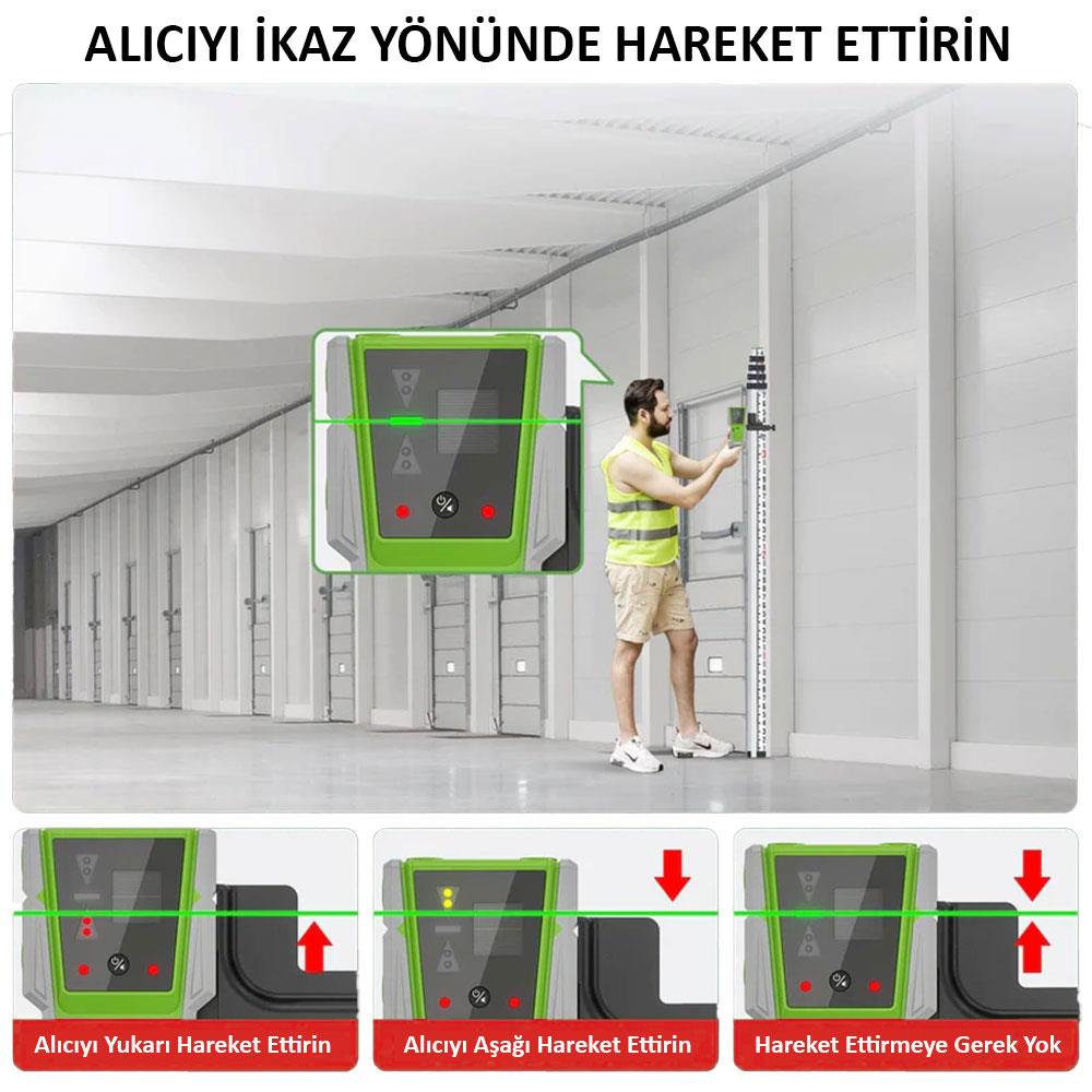 KOBB KBL8RG 60M Lazer Hizalama Dedektörü - Onivias