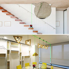 KOBB KBL92G 30M Profesyonel Yatay ve Dikey Otomatik Hizalamalı Yeşil Çapraz Çizgi Lazer,Noktalı Şakül Lazer Distomat - Onivias