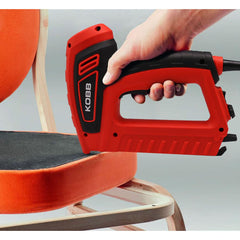 KOBB KBZ200 8 - 16mm Zımba ve 15 - 16mm Profesyonel Çivi Çakma Makinesi + 3000 adet Yedek Zımba ve Çivi - Onivias