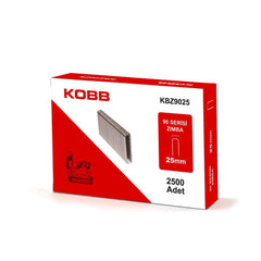 KOBB KBZ9025 25mm 2500 Adet 90 Serisi Ağır Hizmet Tipi Zımba Teli - Onivias