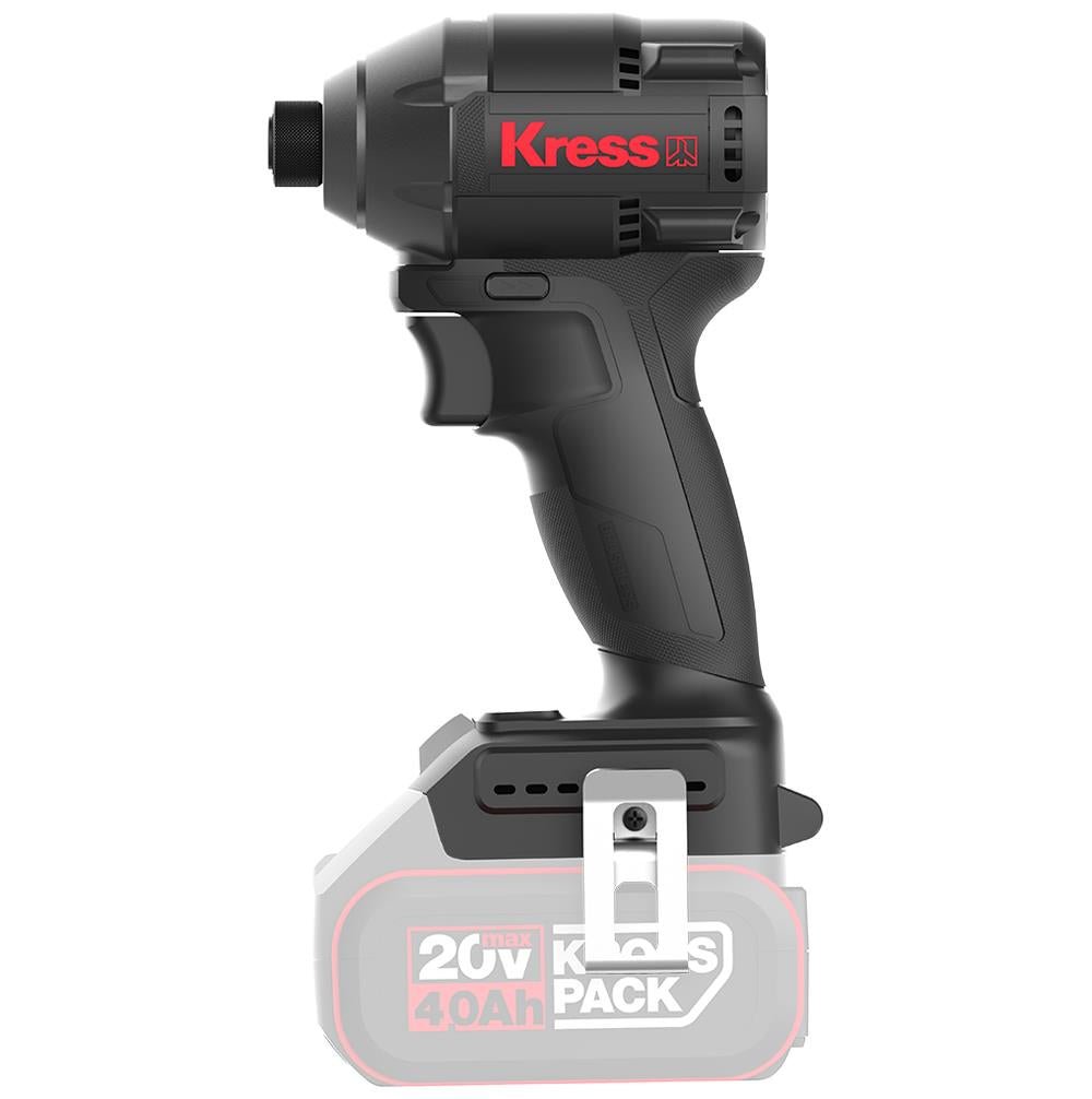 Kress KUB61.91 20Volt 230Nm Kömürsüz Profesyonel Şarjlı Otomatik Darbe Ayarlı Tornavida (Akü Dahil Değildir) - Onivias