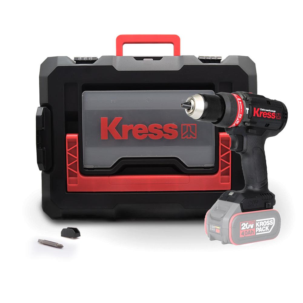 Kress KUC31.91 20Volt Kömürsüz Profesyonel Şarjlı Darbeli Matkap (Akü Dahil Değildir) - Onivias