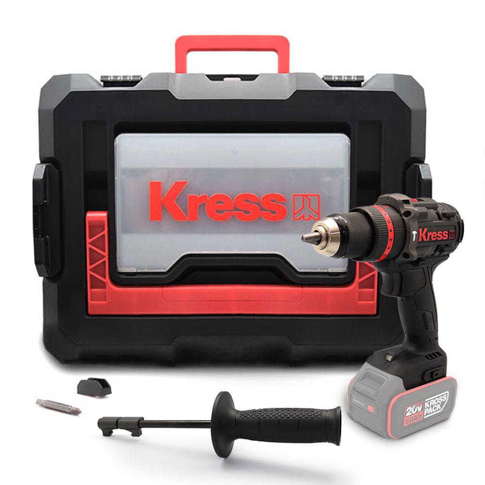 Kress KUC33.91 20Volt 95Nm Kömürsüz Profesyonel Şarjlı Darbeli Matkap (Akü Dahil Değildir) - Onivias