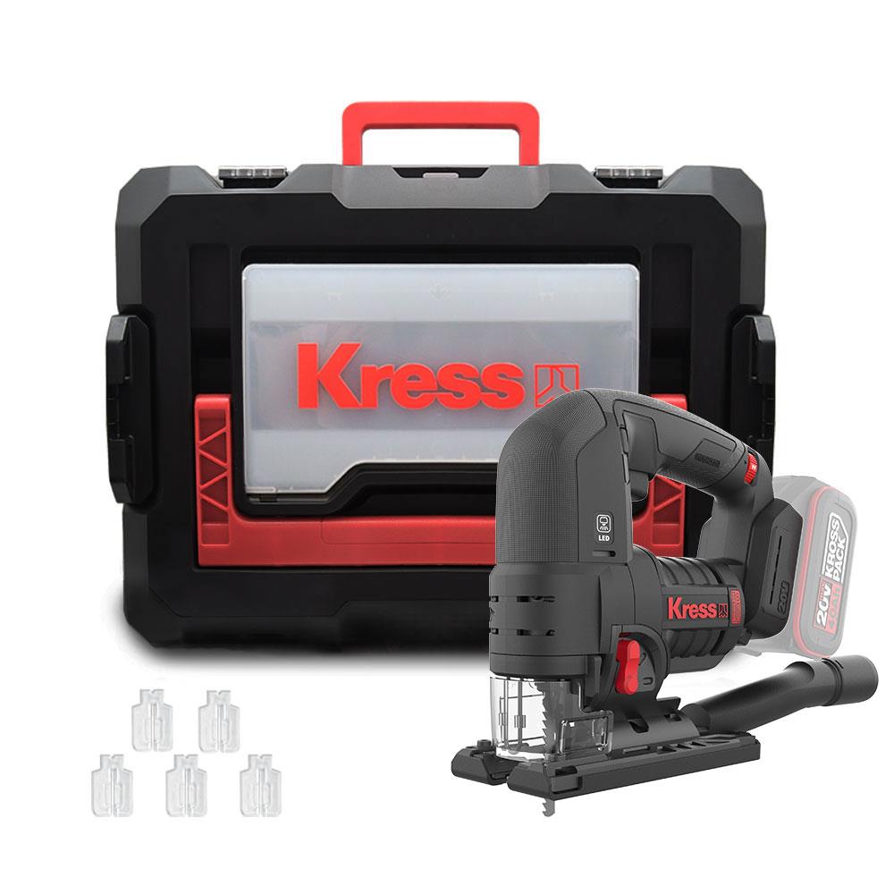 Kress KUE26.91 20Volt Profesyonel Kömürsüz Devir Ayarlı Şarjlı Dekupaj Testere (Akü Dahil Değildir) - Onivias
