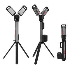 Kress KUF09.9 20Volt 2000/4500 Lümen Profesyonel Kule Tipi Teleskopik Katlanabilir LED Projektör (Akü Dahil Değildir) - Onivias