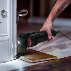 Kress KUW58.1 480Watt Profesyonel Çok Amaçlı Devir Ayarlı Kesme Raspalama ve Zımpara + 12 Parça Aksesuar - Onivias