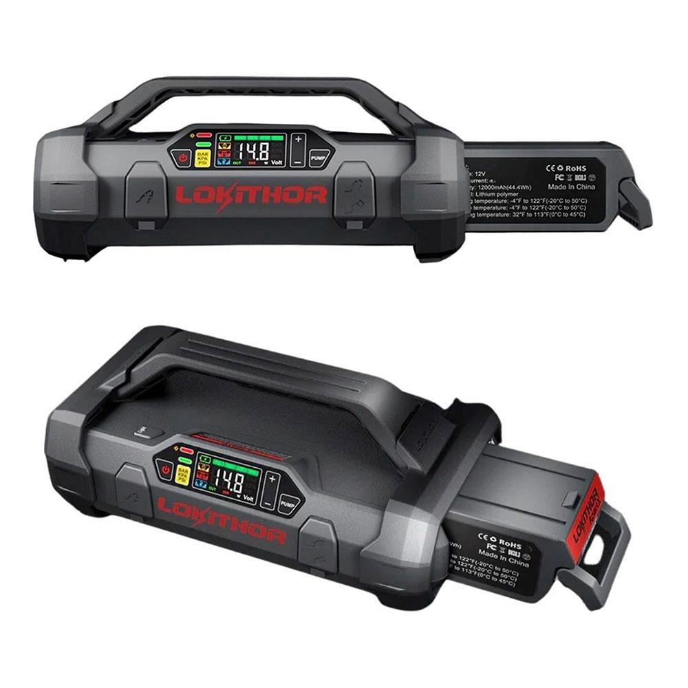Lokithor APARTX2500 12V 2500Amp LiFePO4 Akıllı Akü Takviye + Pompa + Powerbank + Led Lamba - Onivias