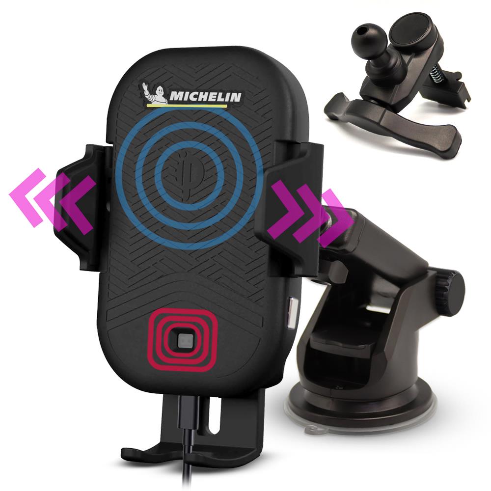 Michelin MC33368 Wireless Telefon Şarj Cihazı ve Dokunmatik Akıllı Telefon Tutucu - Onivias