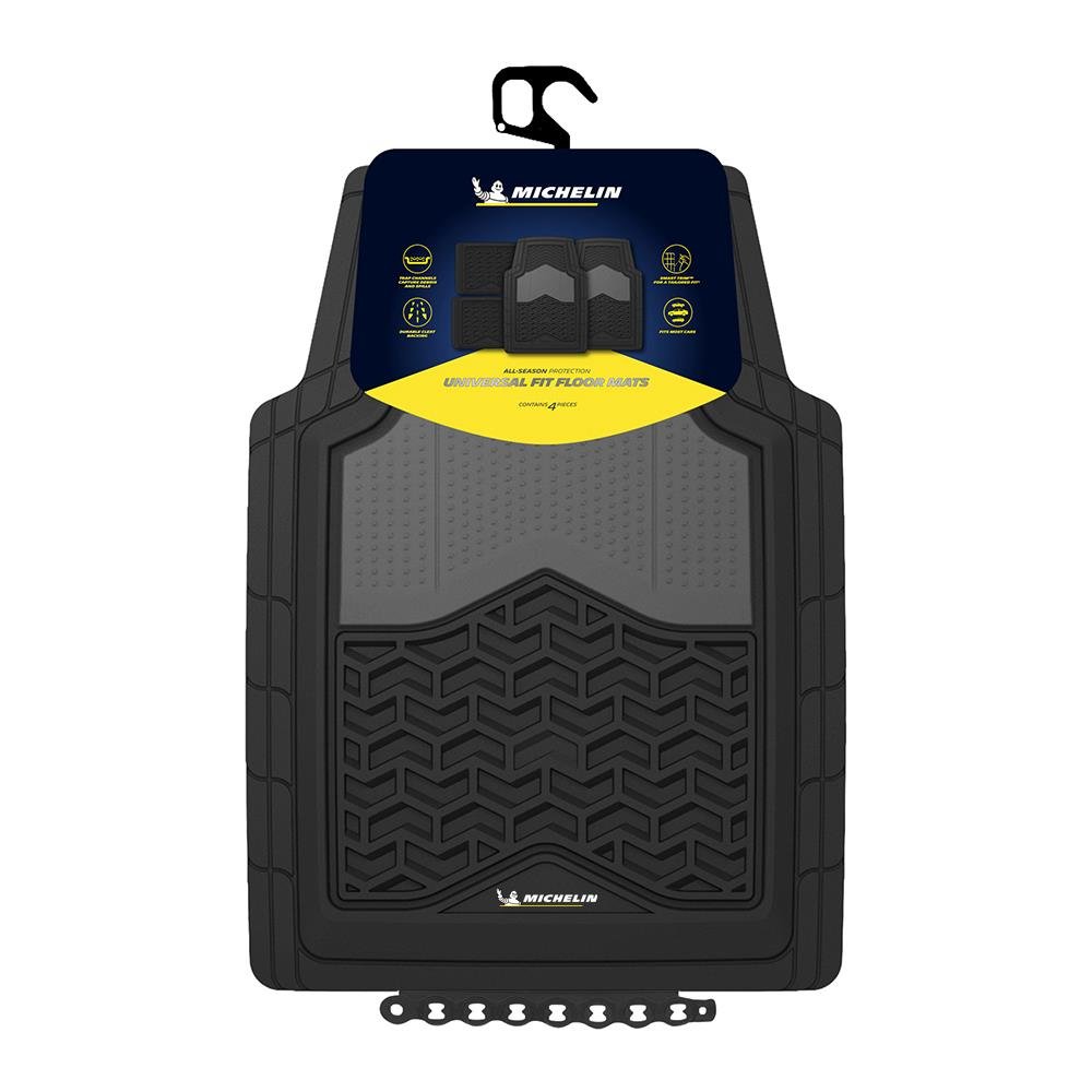 Michelin MC34891 Tüm Araçlara Uyumlu 4 Parça Üniversal 3D Havuzlu Oto Paspas - Onivias
