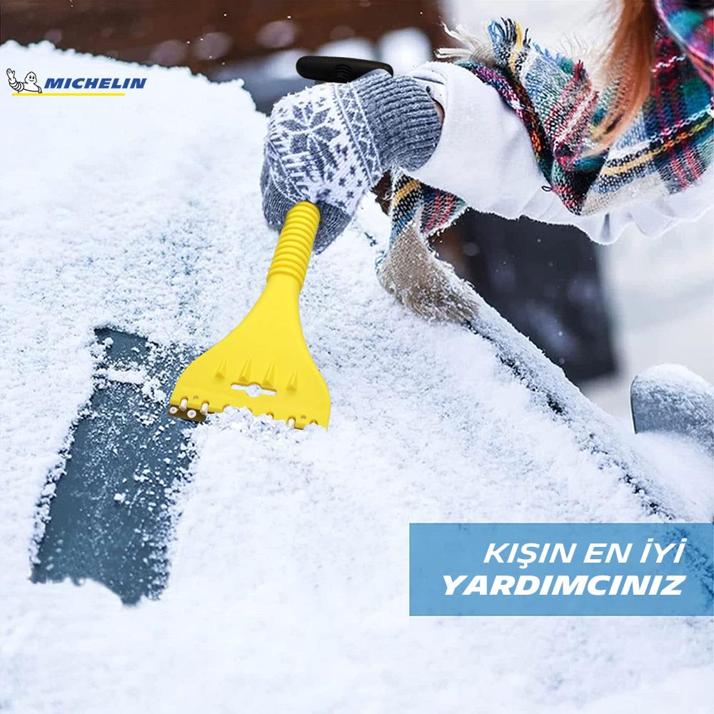 Michelin MC6986 3-ü 1-də Buz Qırıcı, Qar Kürəsi, Sülən Təmizləyici