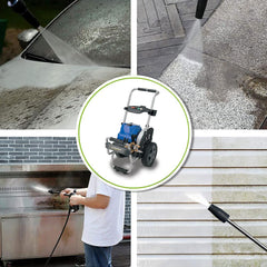 Michelin MPX230HDR Trifaze 400Volt 7400Watt 230Bar İndüksiyon Motorlu Ağır Hizmet Basınçlı Yıkama Makinesi - Onivias