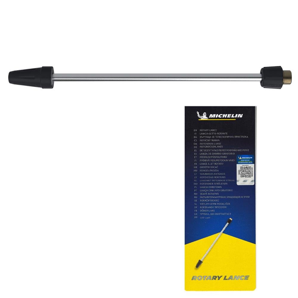 Michelin MPX47015 Basınçlı Yıkama Makinesi Tabancası İçin Pirinç Alaşımlı Mızrak ve Döner Su Püskürtme Başlığı - Onivias