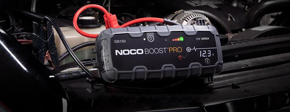 NOCO Genius GB150 12V 3000Amp Ultrasafe Litium Batareya Gücləndiricisi + Powerbank + LED Lampa