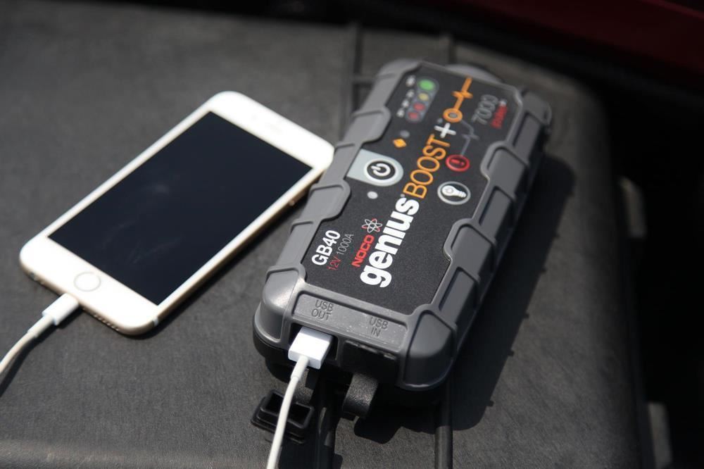 NOCO Genius GB40 12V 1000Amp Ultrasafe Lithium Batareya Gücləndirici + Powerbank + LED Lampa